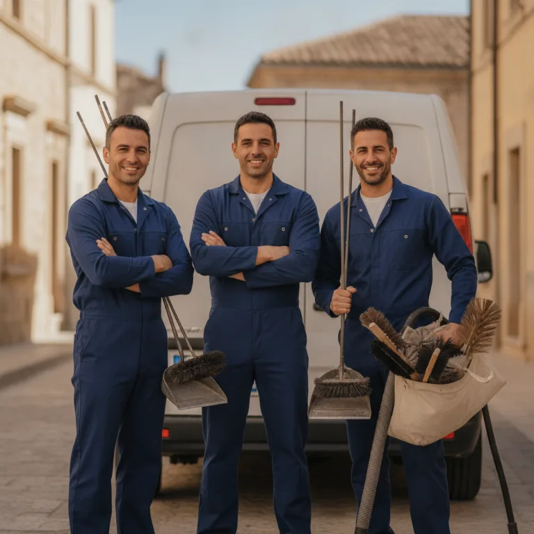 Deshollinador equipo en Palma